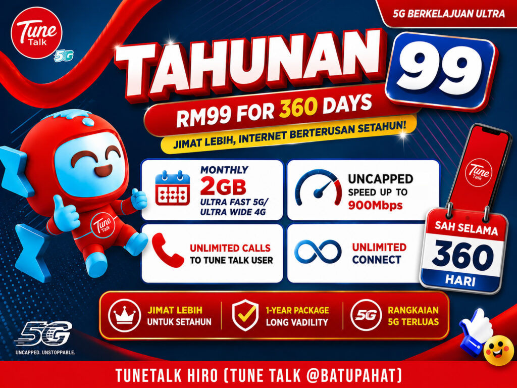 tahunan 99 long validity prepaid tunetalk hiro batu pahat tune talk batu pahat mnp service new phone number sim card